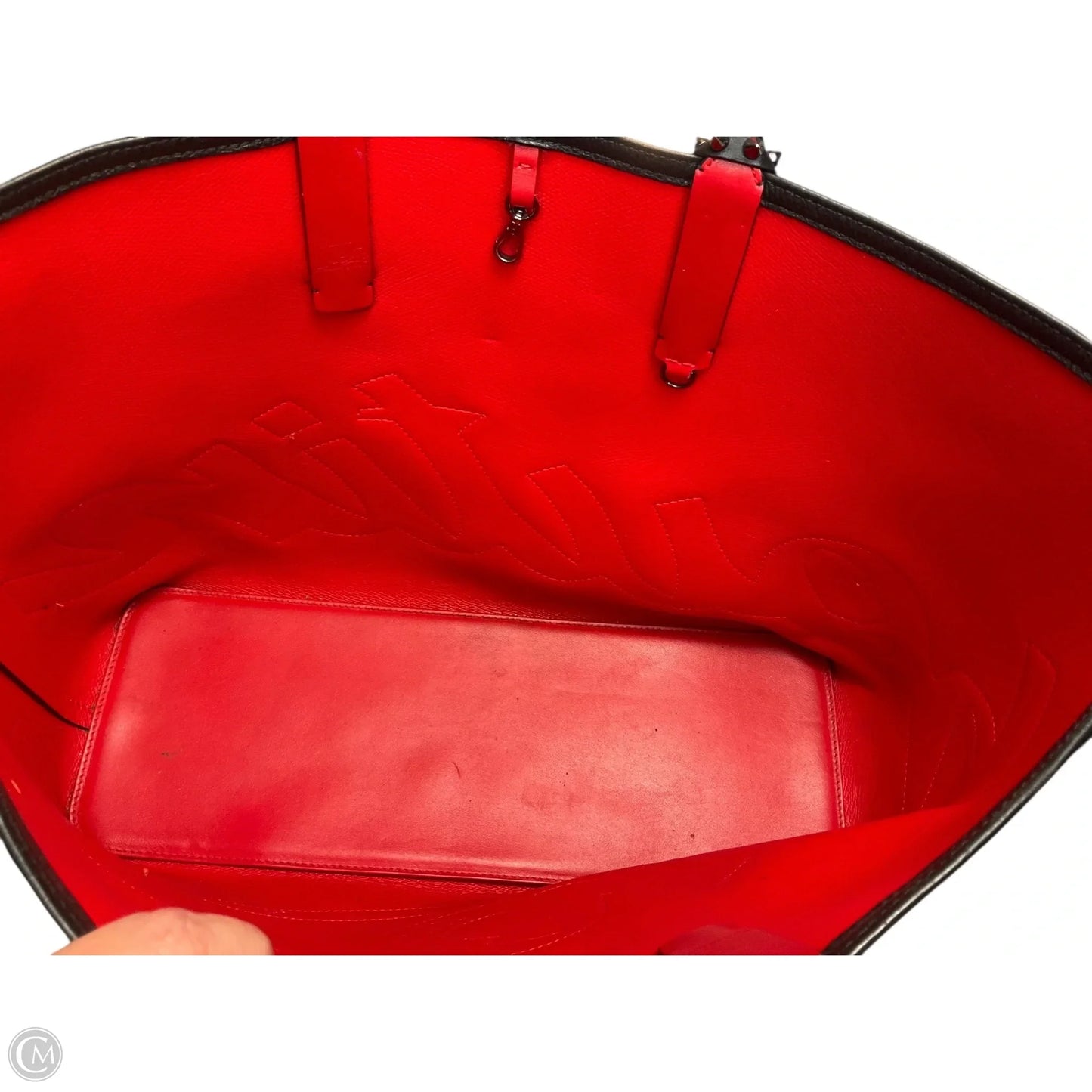 Tote Luxury Designer By Christian Louboutin, Size: Large