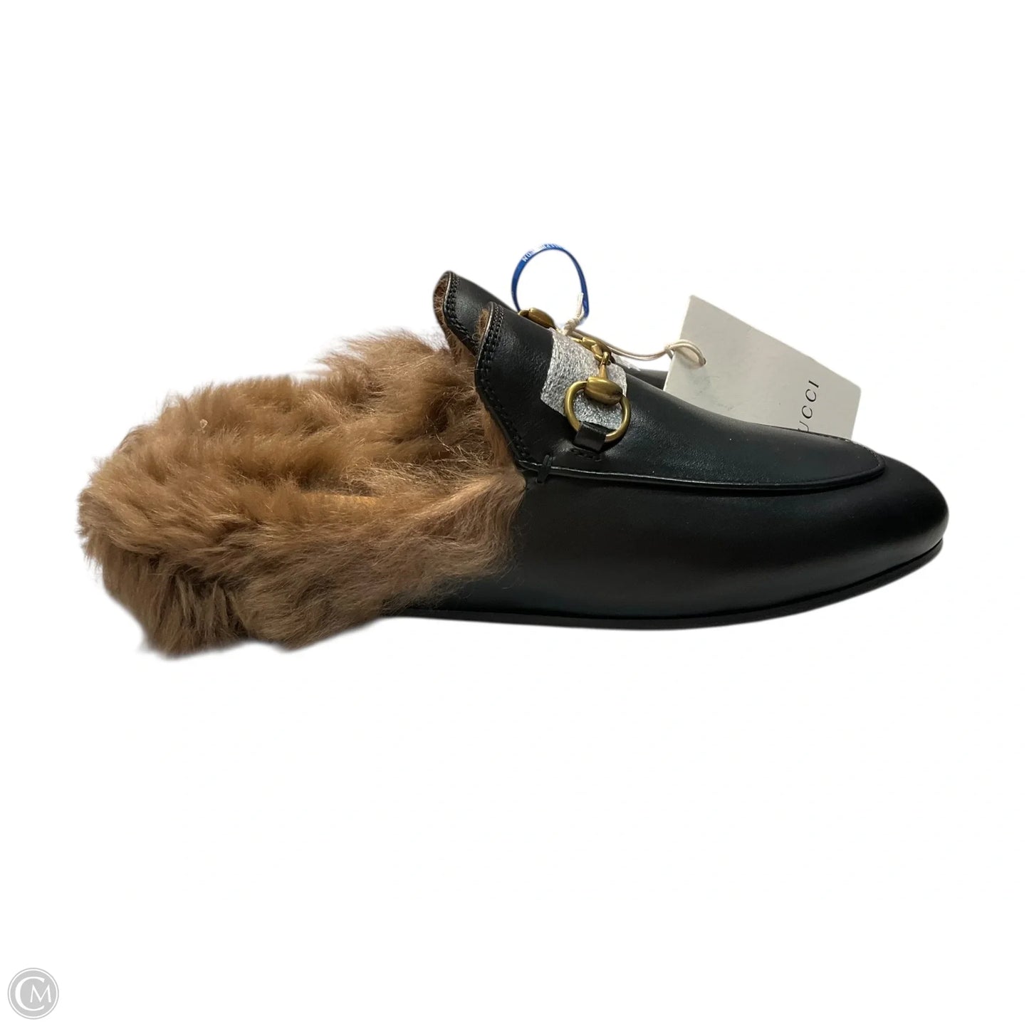 Shoes Luxury Designer By Gucci In Black, Size: 7