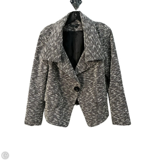 Blazer Designer By Lafayette 148 In Black, Size: Xl