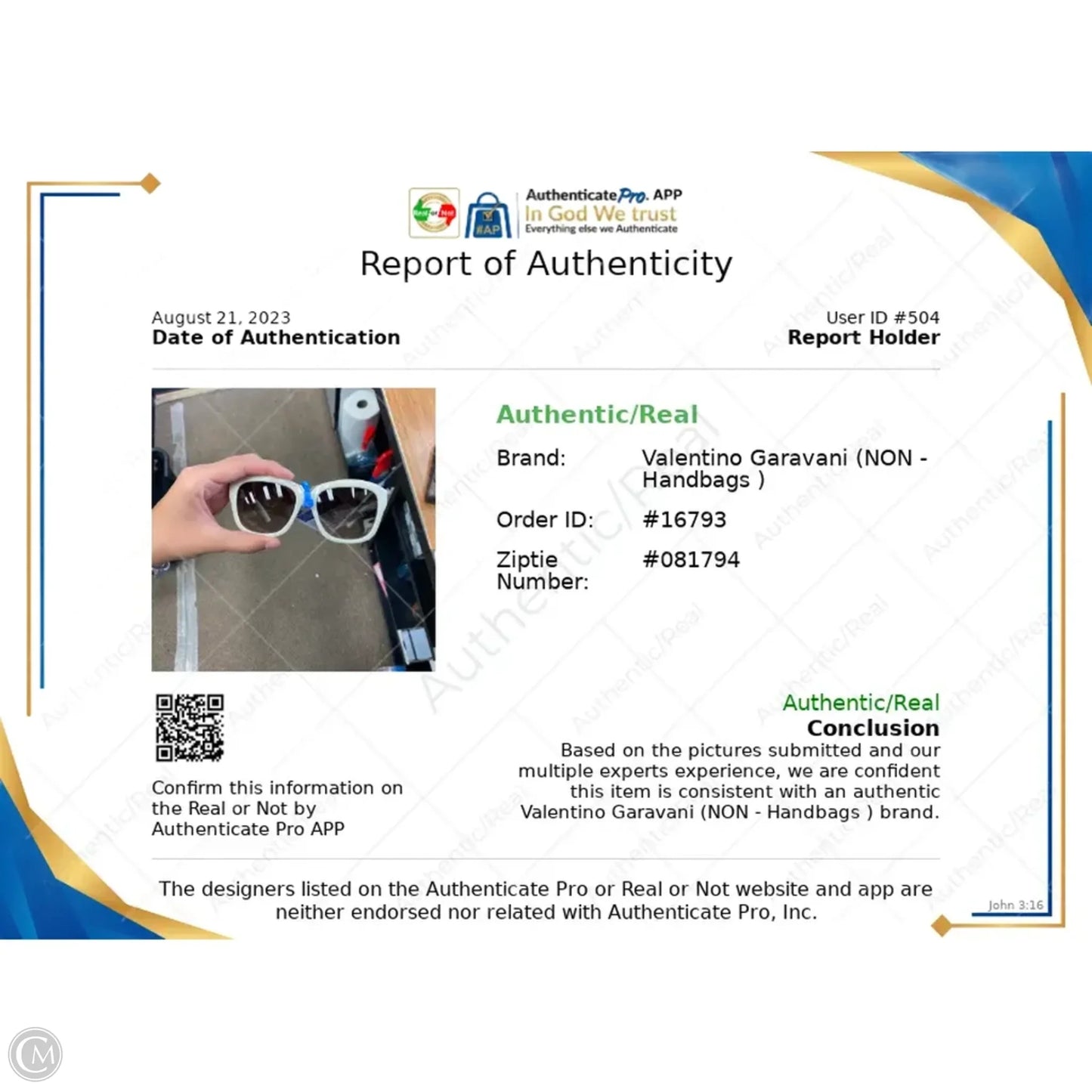 Sunglasses Luxury Designer By Valentino-garavani