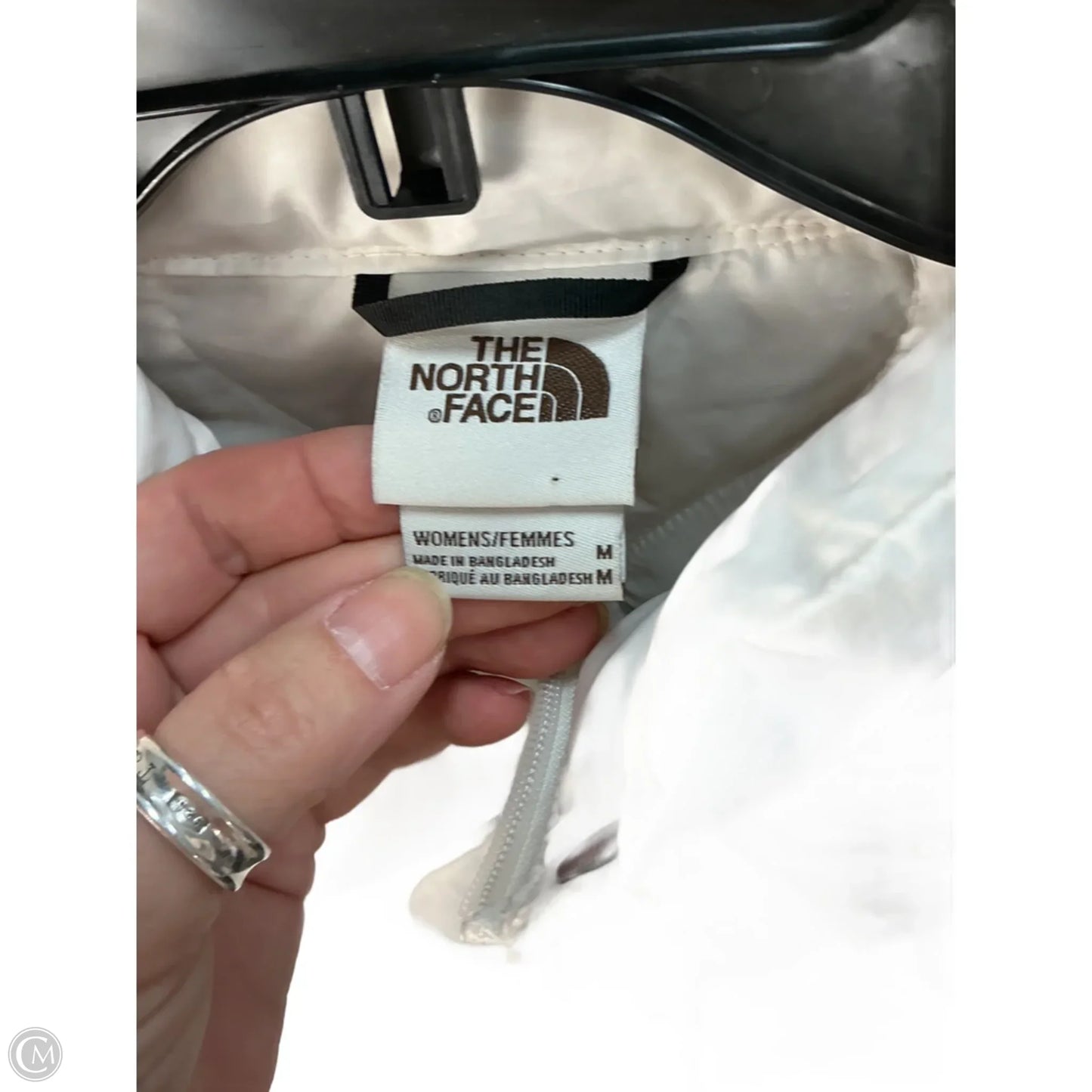 Jacket Puffer & Quilted By The North Face In White, Size: M