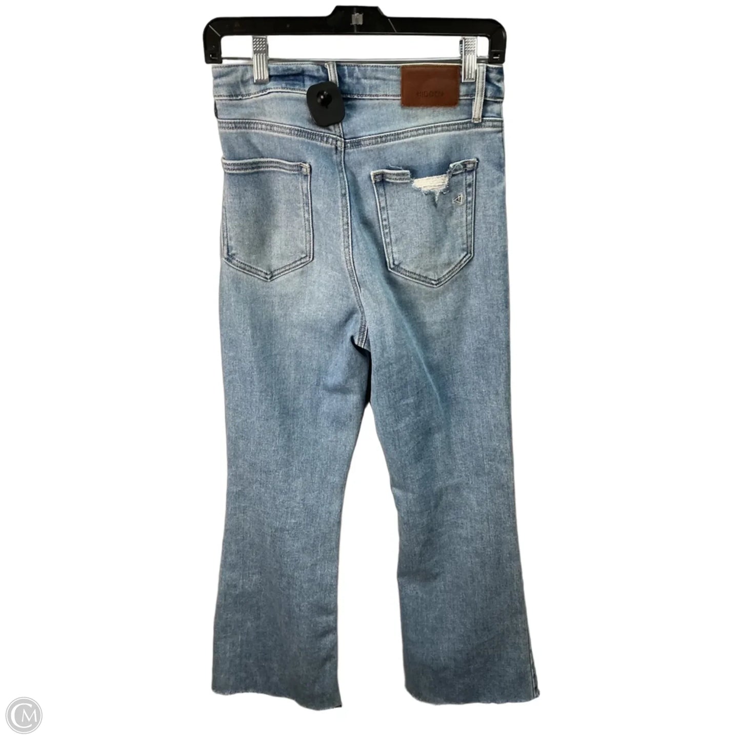 Jeans Flared By Hidden In Blue Denim, Size: 4