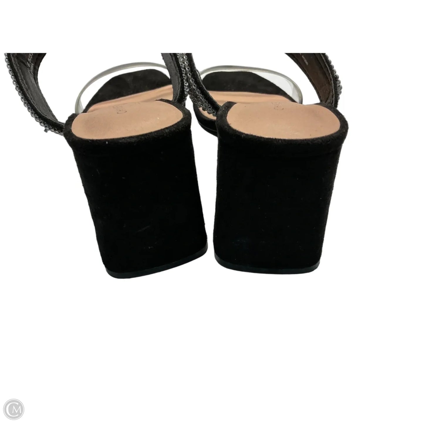 Sandals Heels Block By Chinese Laundry In Black, Size: 6.5