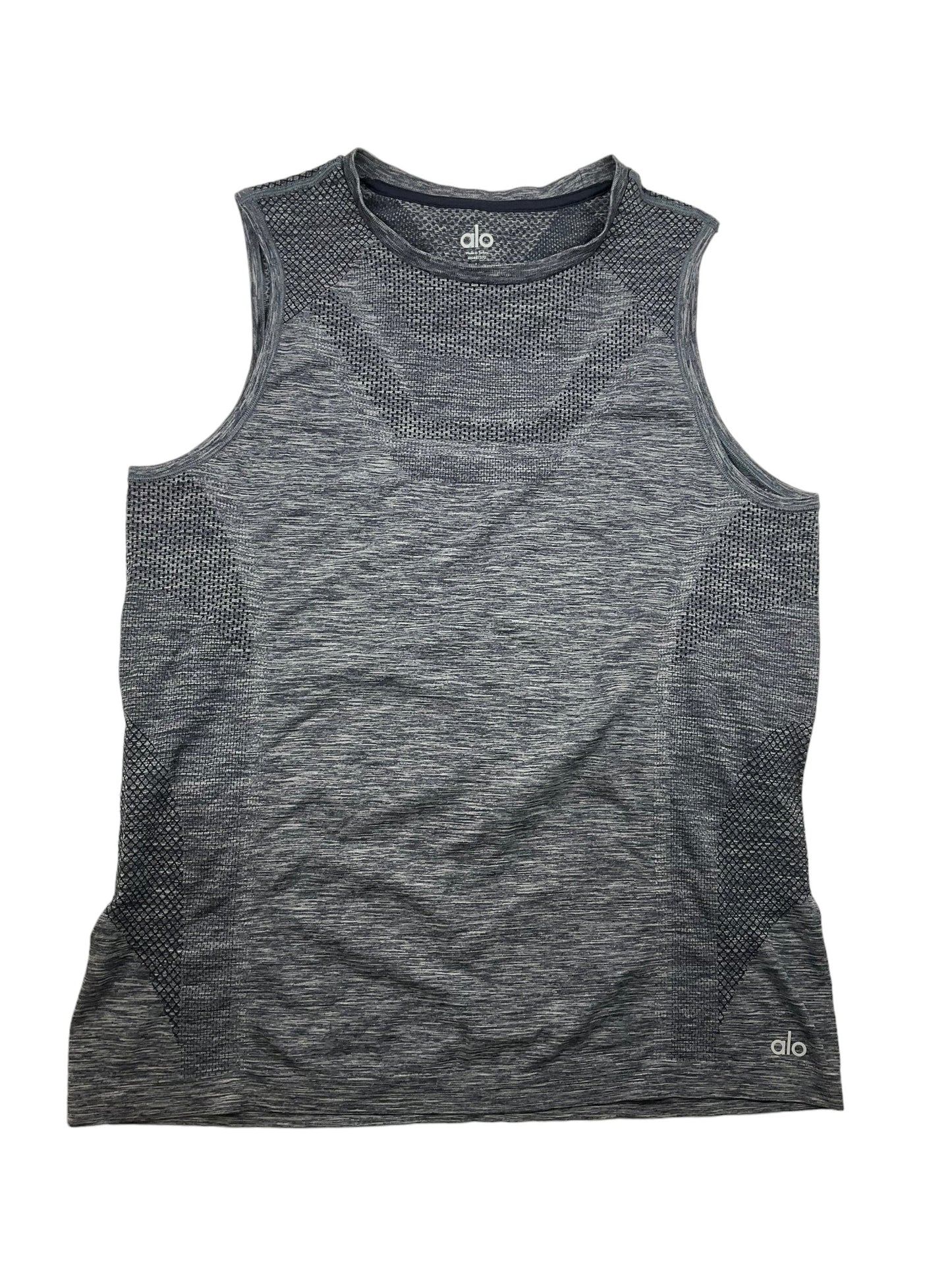 Charcoal Athletic Tank Top Alo, Size L