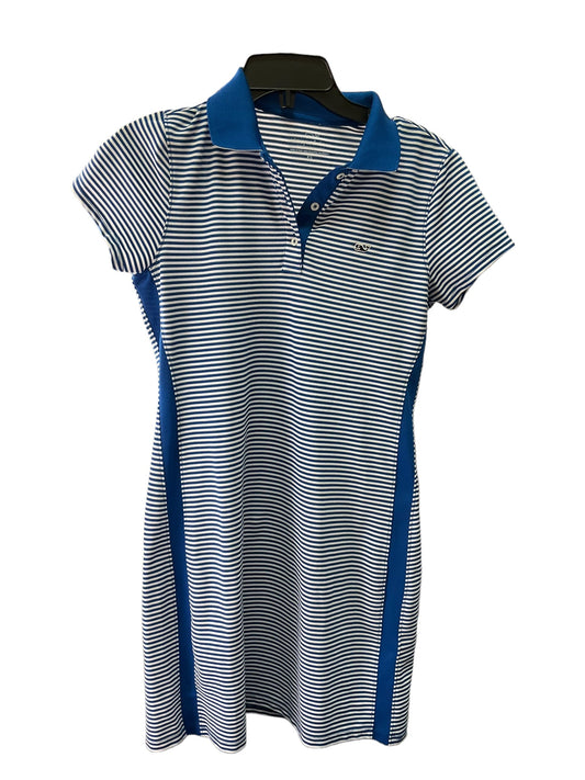 Athletic Dress By Vineyard Vines In Blue White, Size: Xs