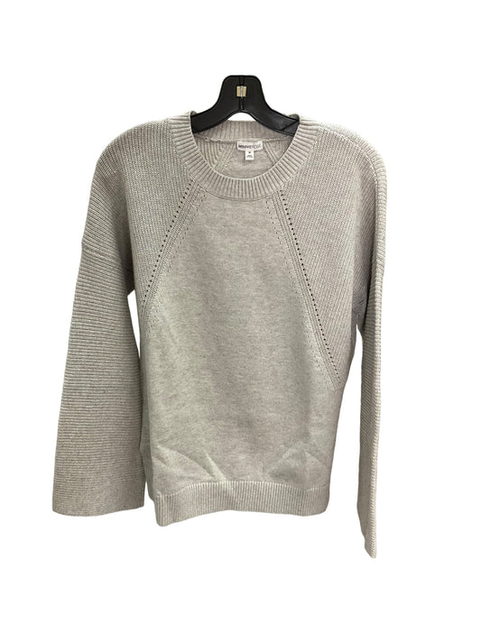 Sweater By Nordstrom In Grey, Size: M