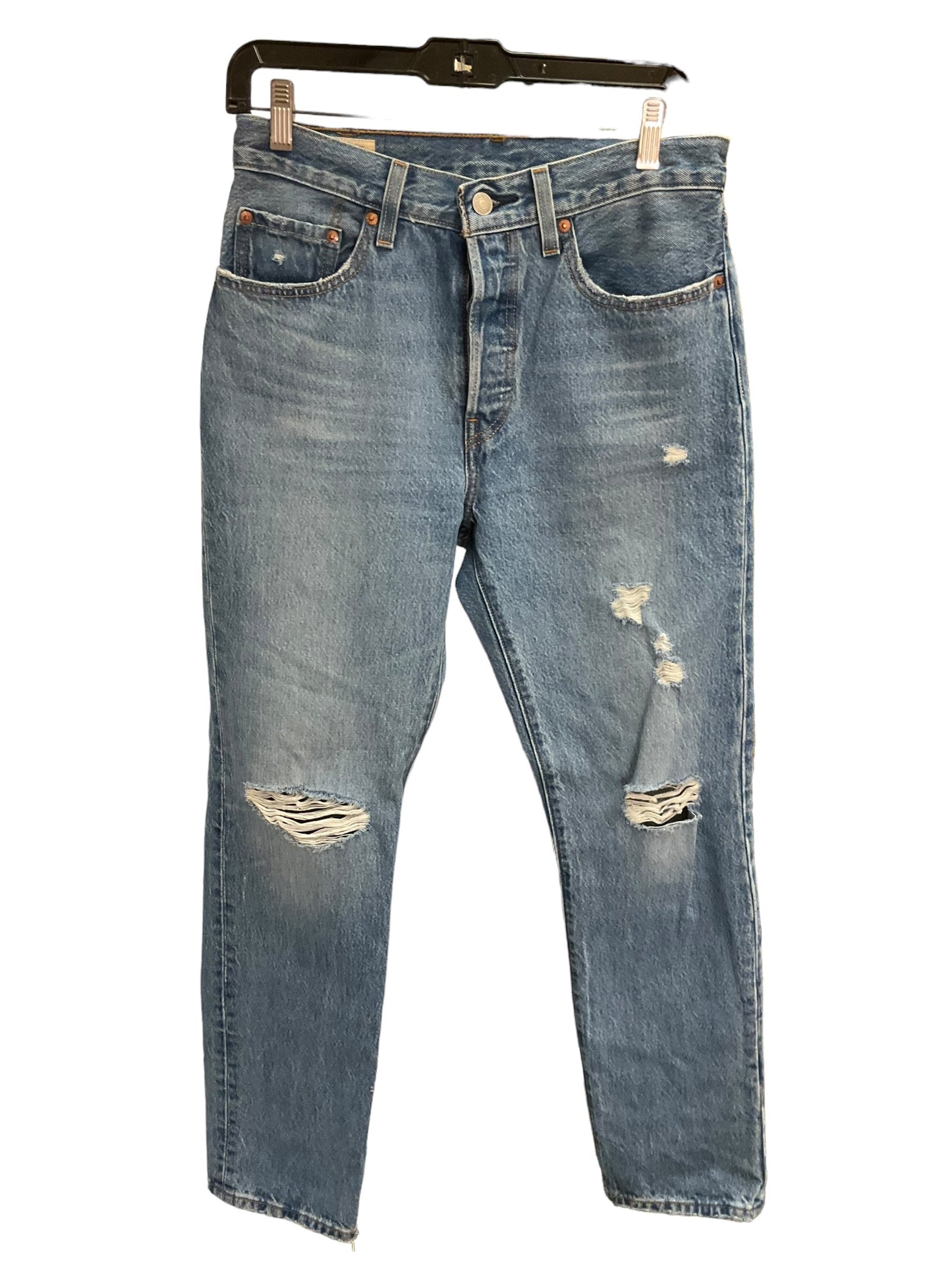 Jeans Straight By Levis In Denim, Size: 4