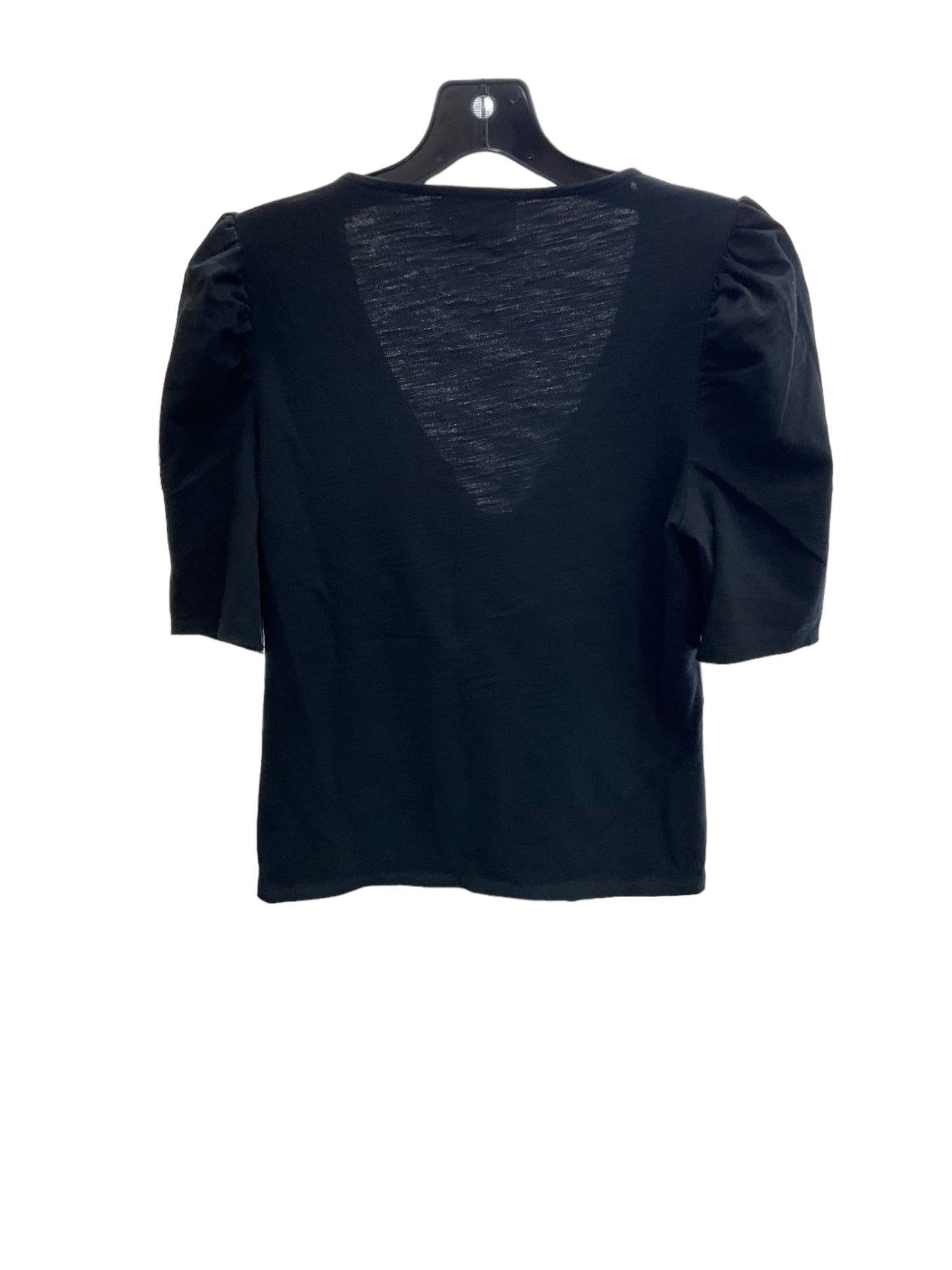 Top Short Sleeve By Nordstrom In Black, Size: S