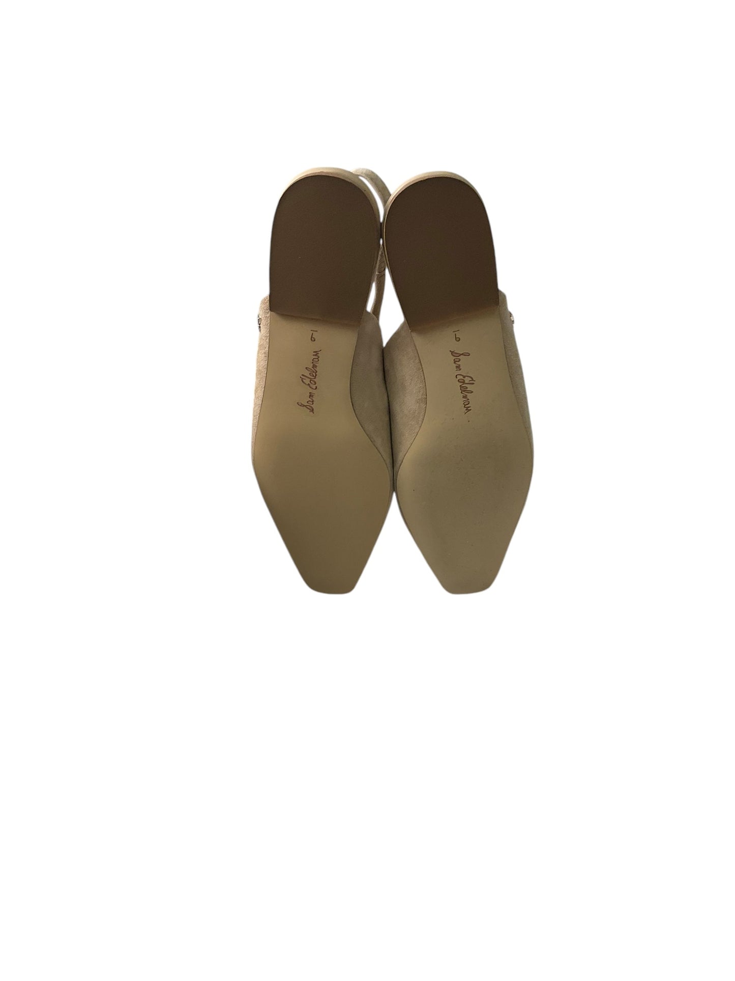 Shoes Designer By Sam Edelman In Beige, Size: 9