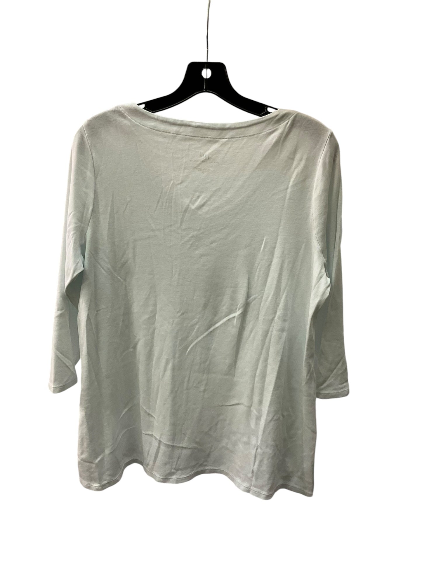 Top Long Sleeve Basic By J Jill In White, Size: M