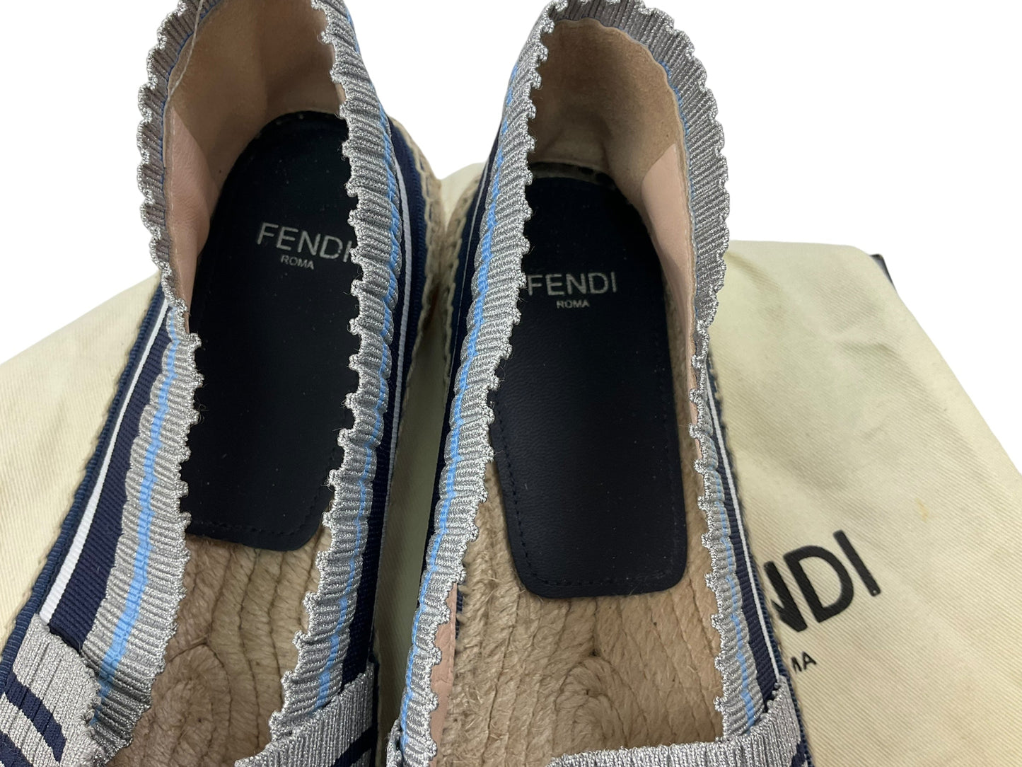 Shoes Luxury Designer By Fendi In Pink, Size: 8.5