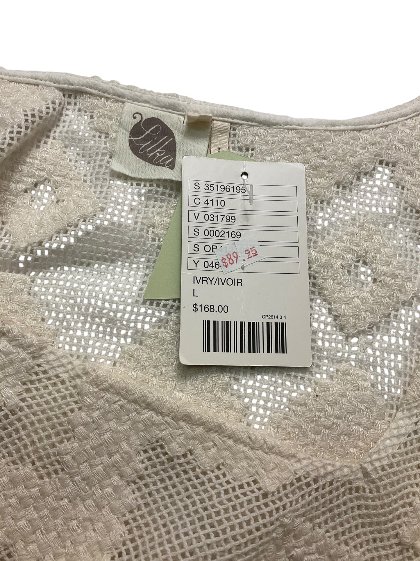 Poncho By Anthropologie In Cream, Size: L