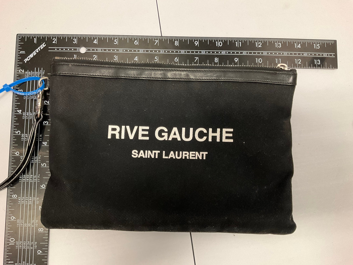 Clutch Designer By Yves Saint Laurent, Size: Medium