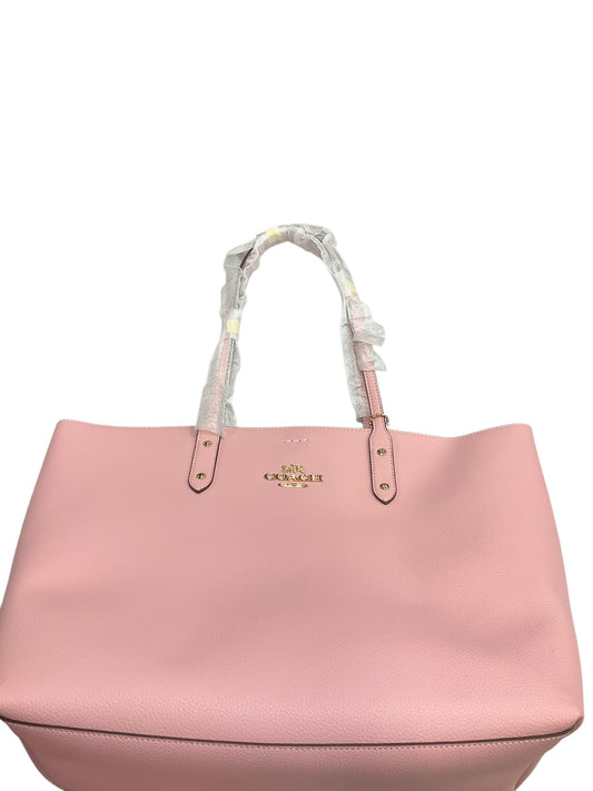 Tote Designer By Coach, Size: Medium