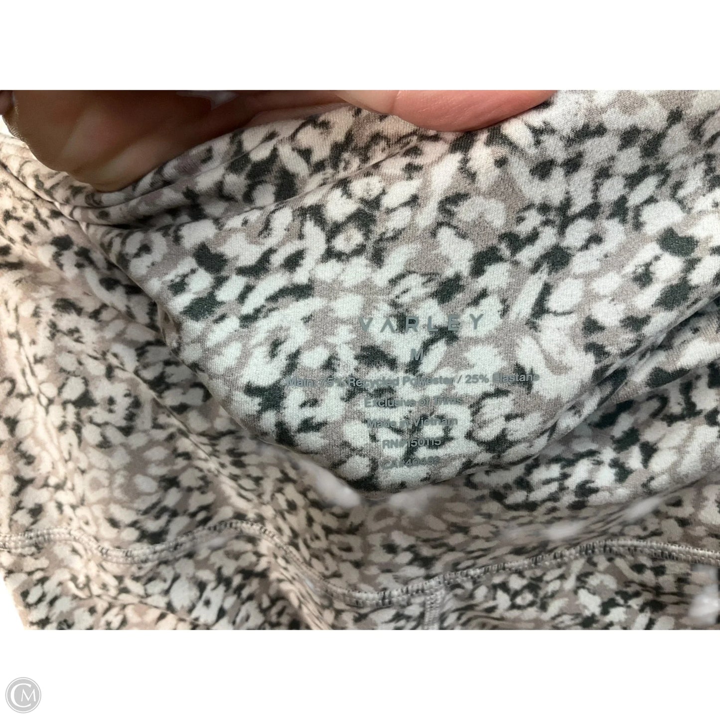 Athletic Capris By Varley In Taupe, Size: S