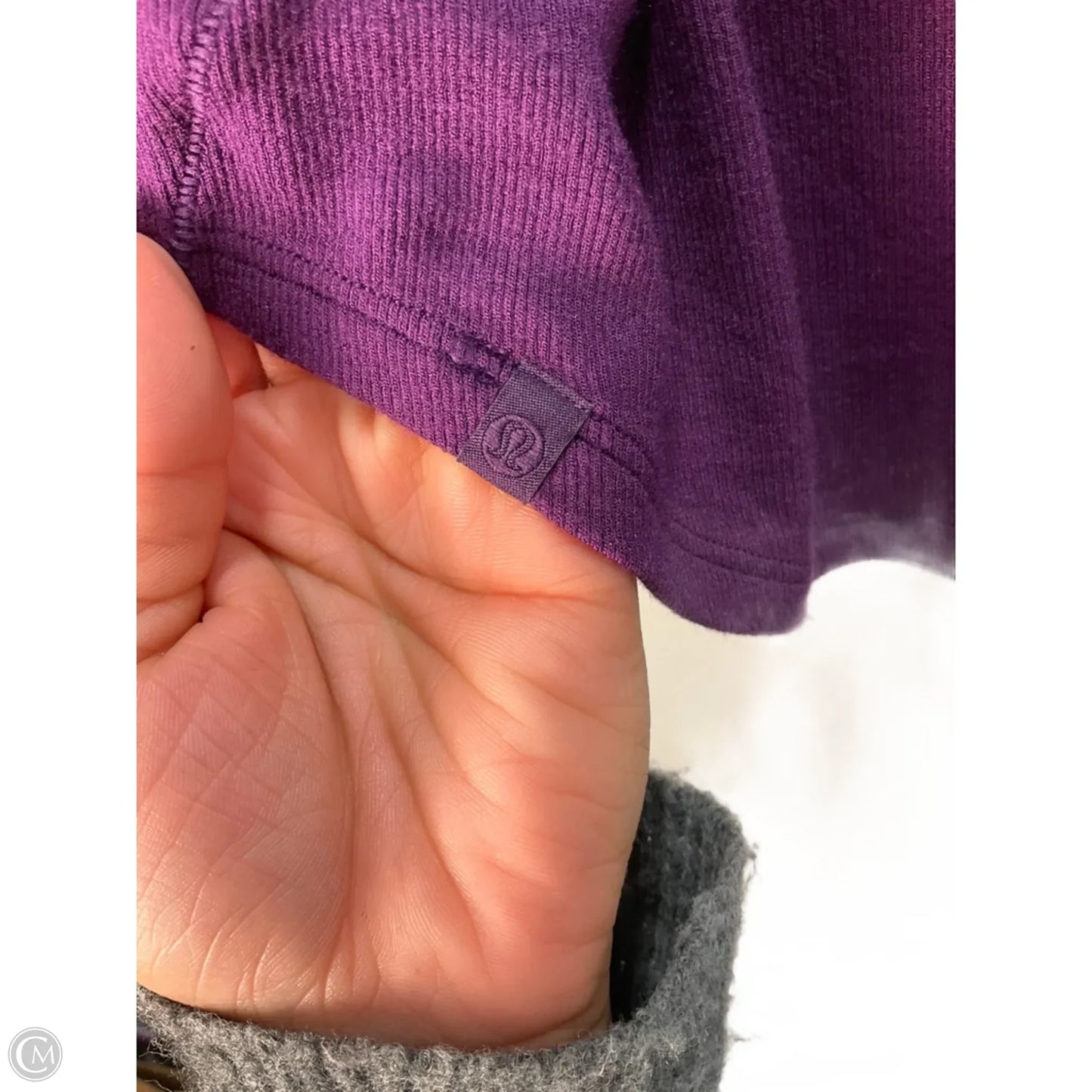 Athletic Tank Top By Lululemon In Purple, Size: 0