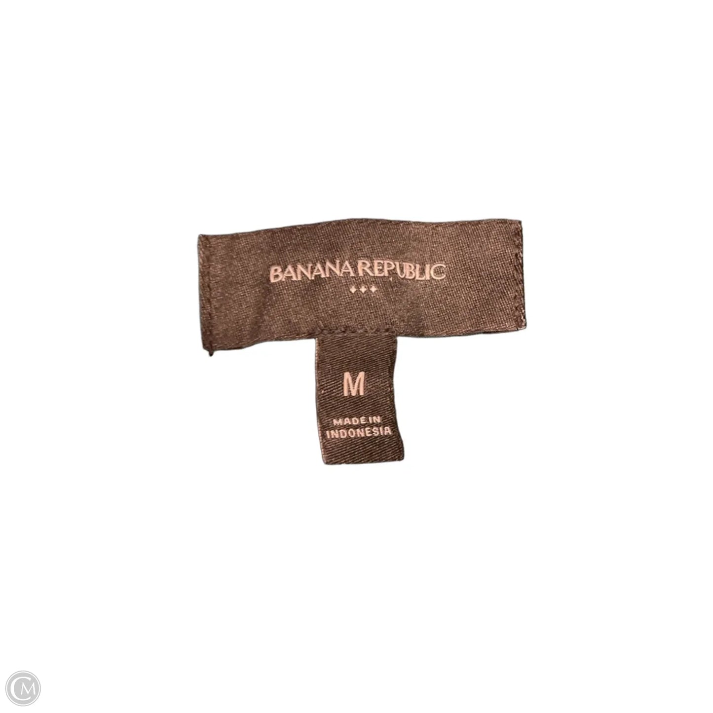 Top Short Sleeve By Banana Republic In Teal, Size: M