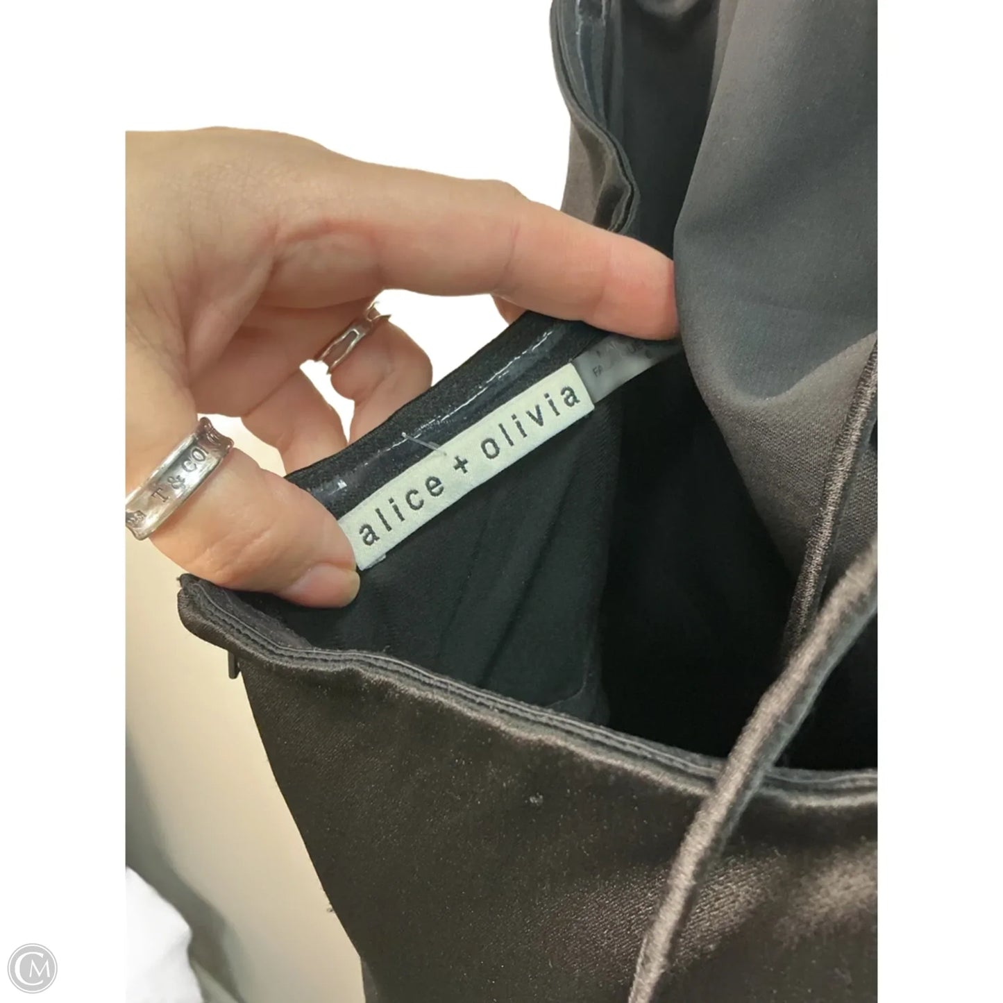 Jumpsuit Designer By Alice + Olivia In Black, Size: S