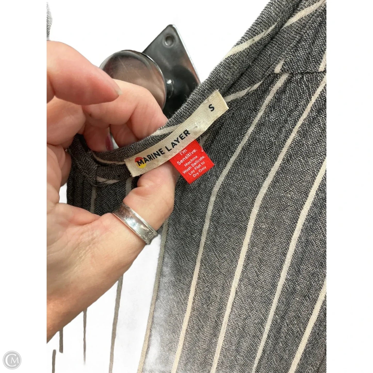 Dress Casual Maxi By Marine Layer In Grey, Size: S