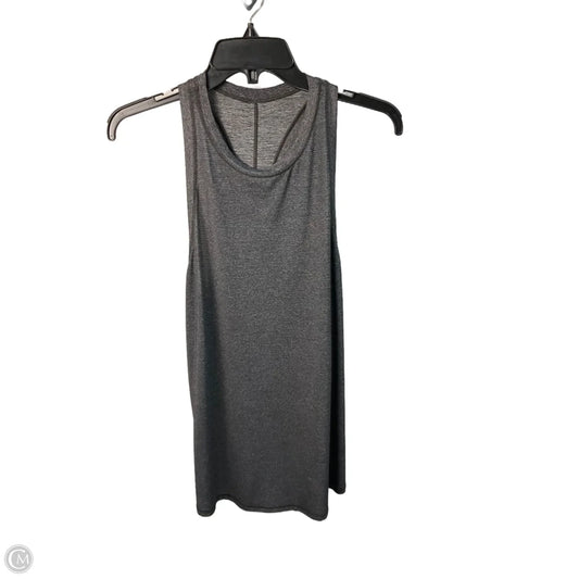Athletic Tank Top By Lululemon In Grey, Size: M