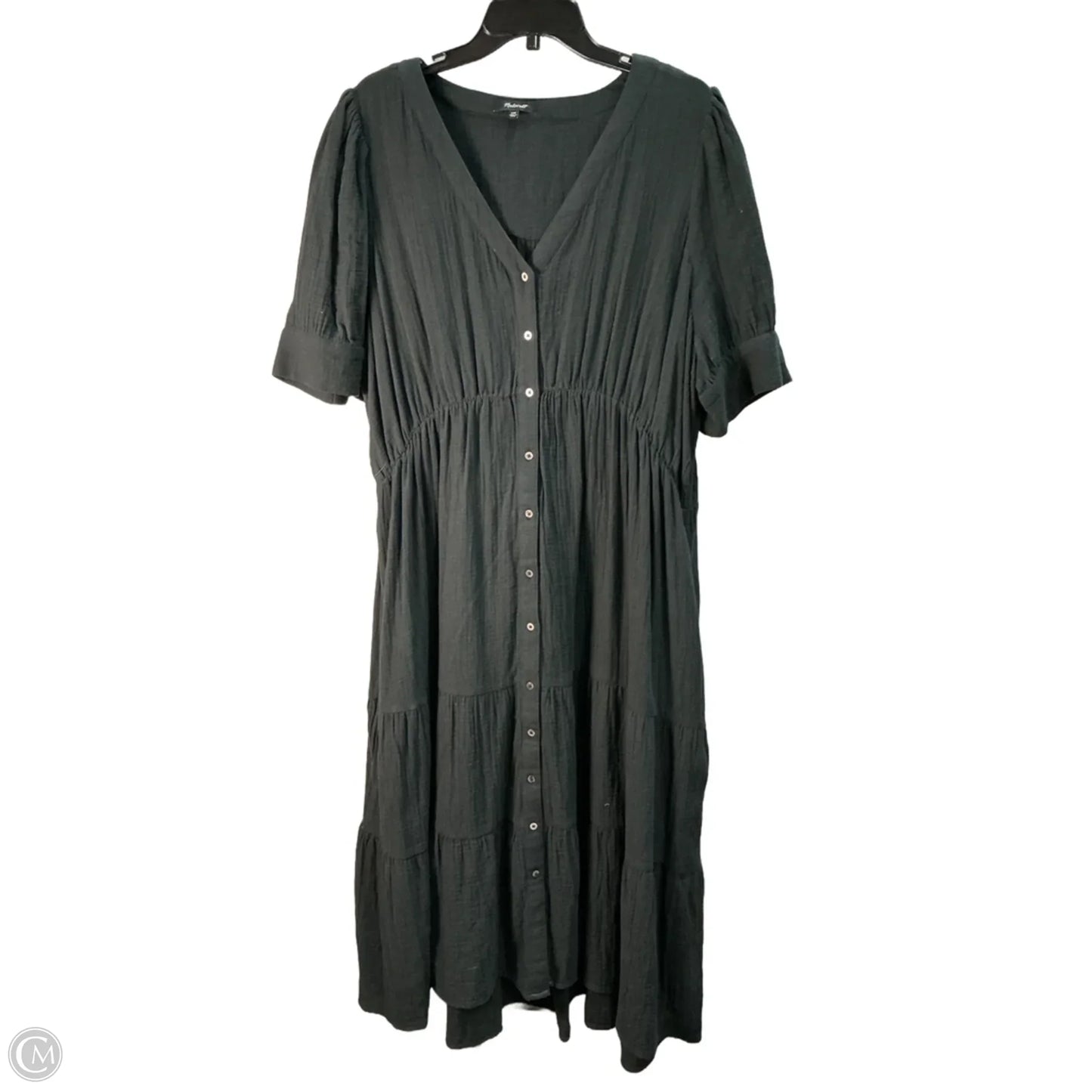 Dress Casual Maxi By Madewell In Black, Size: 18