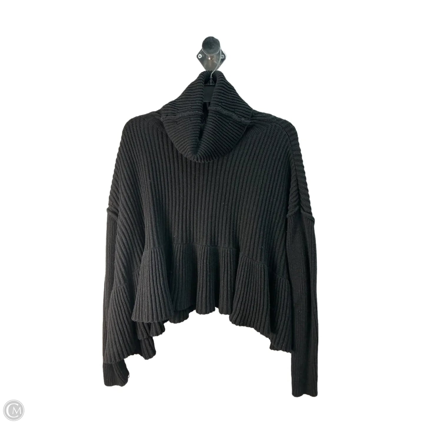Sweater By Free People In Black, Size: Xs