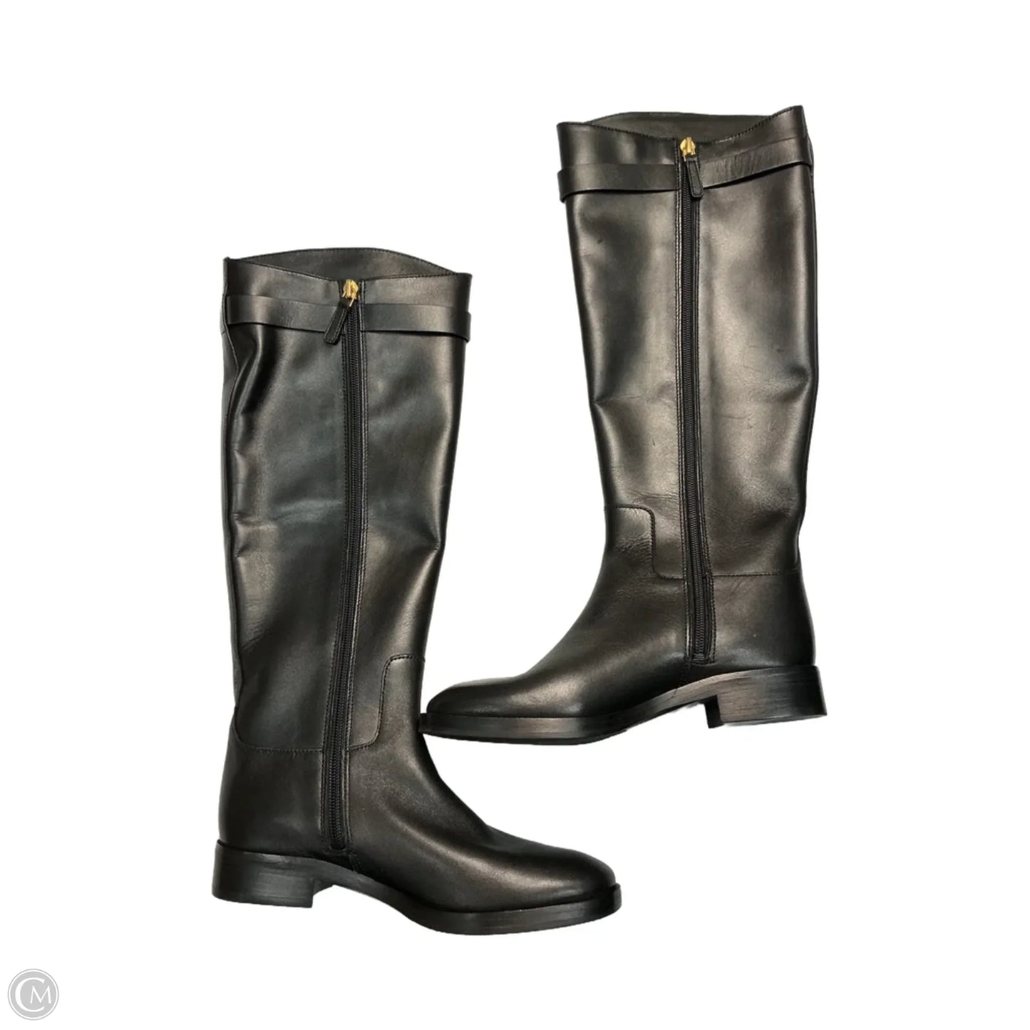 Boots Designer By Tory Burch In Black, Size: 5.5