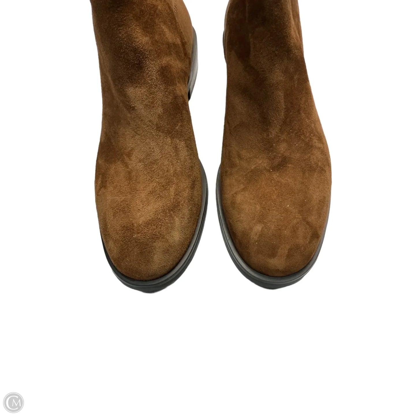 Boots Designer By Stuart Weitzman In Brown, Size: 5