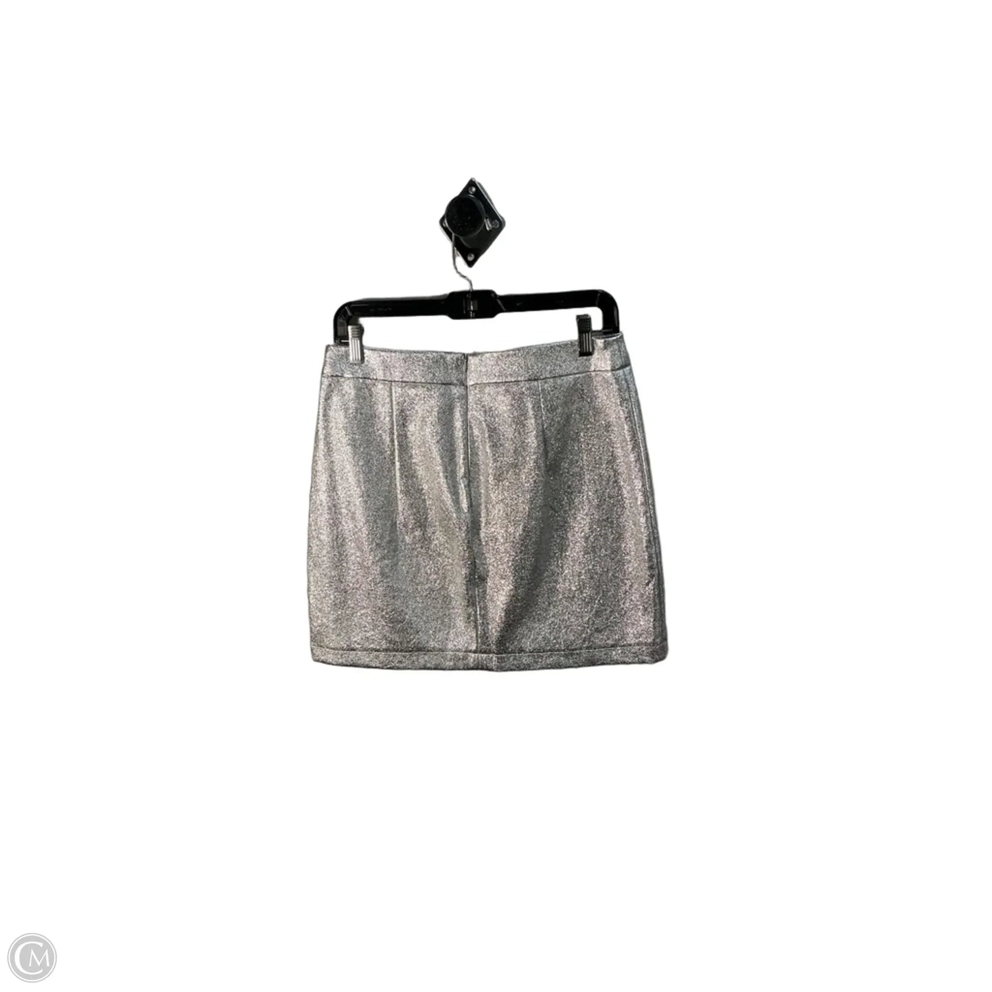 Skirt Mini & Short By Nordstrom In Silver, Size: S