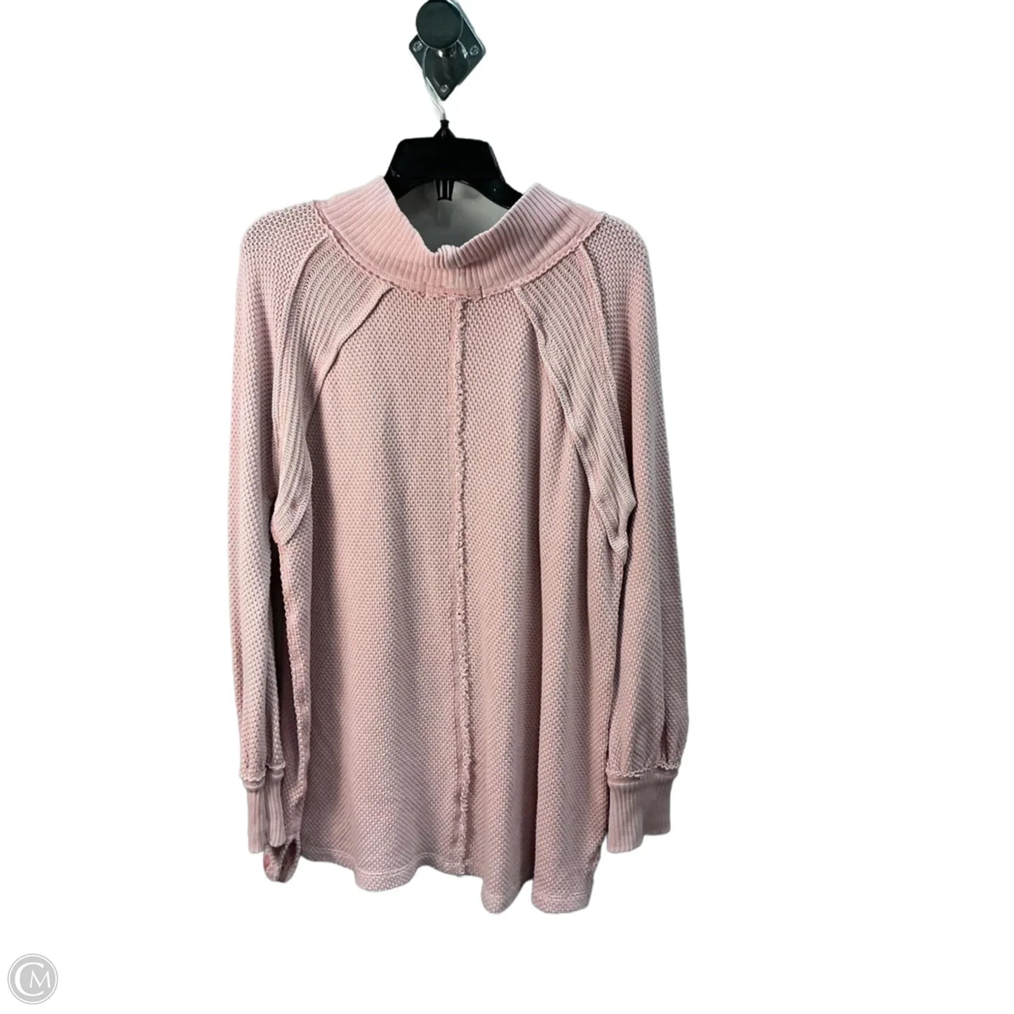 Tunic Long Sleeve By We The Free In Pink, Size: S