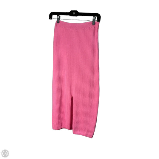Skirt Midi By Free People In Pink, Size: M