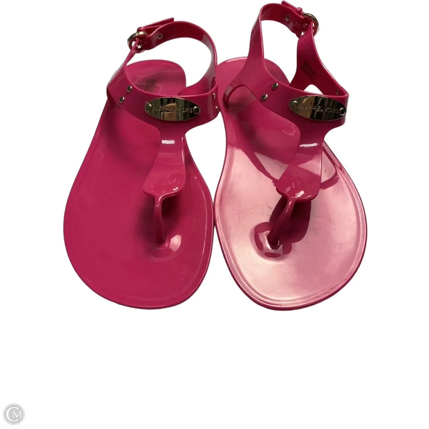 Sandals Flats By Michael By Michael Kors In Pink, Size: 9