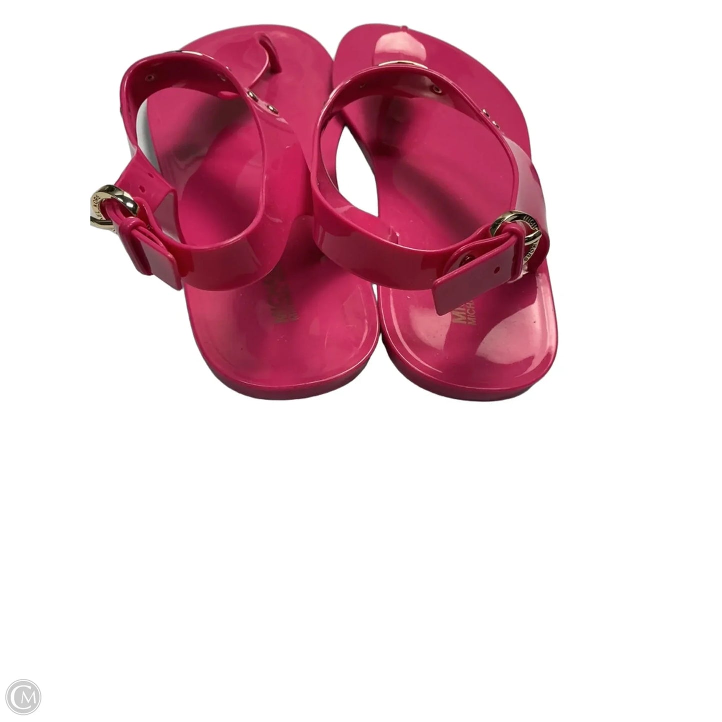 Sandals Flats By Michael By Michael Kors In Pink, Size: 9