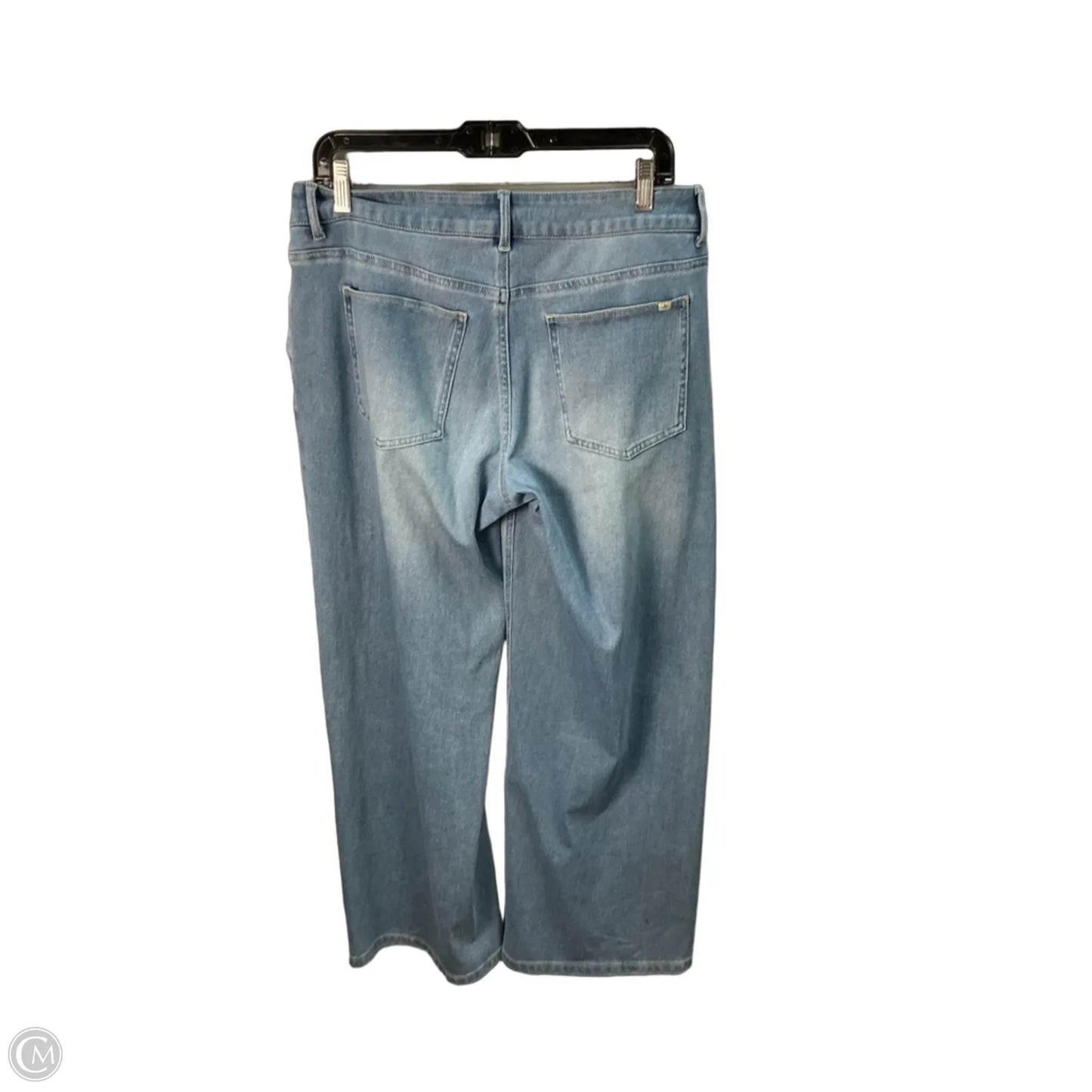 Jeans Wide Leg By Halara In Blue Denim, Size: 8