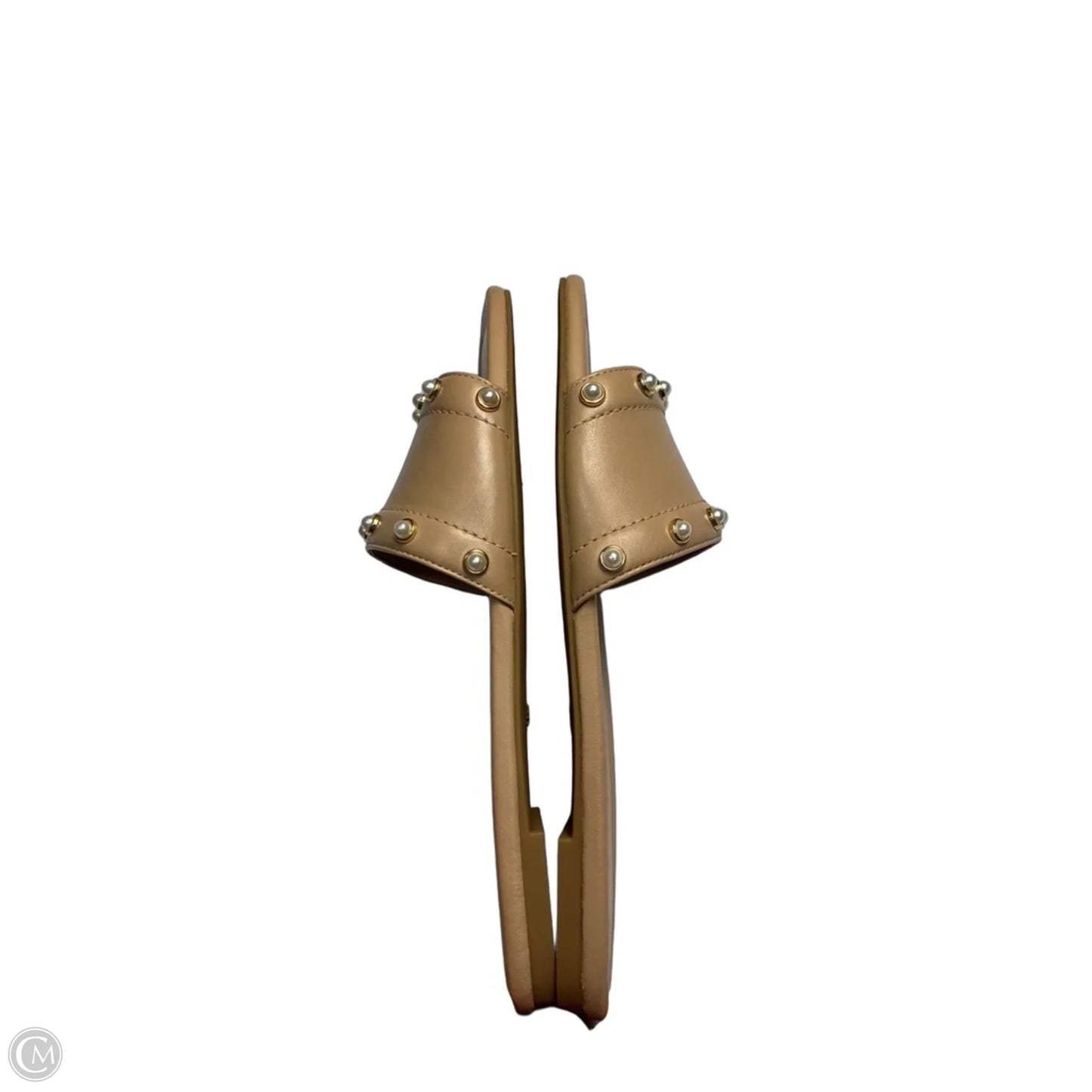 Sandals Designer By Stuart Weitzman In Beige, Size: 7.5