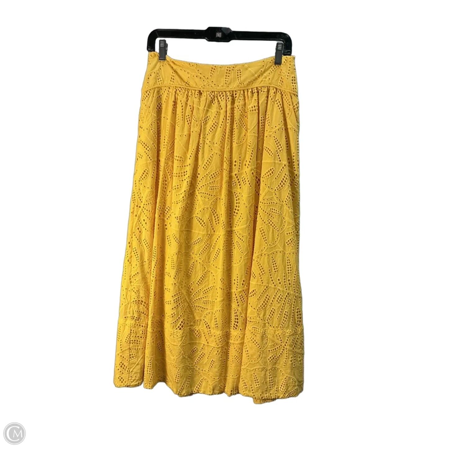 Skirt Maxi By Farm Rio In Yellow, Size: M