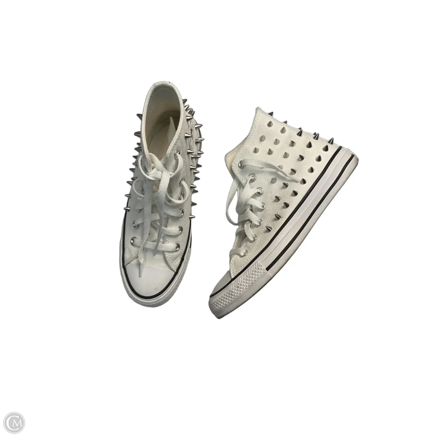 Shoes Athletic By Converse In White, Size: 6