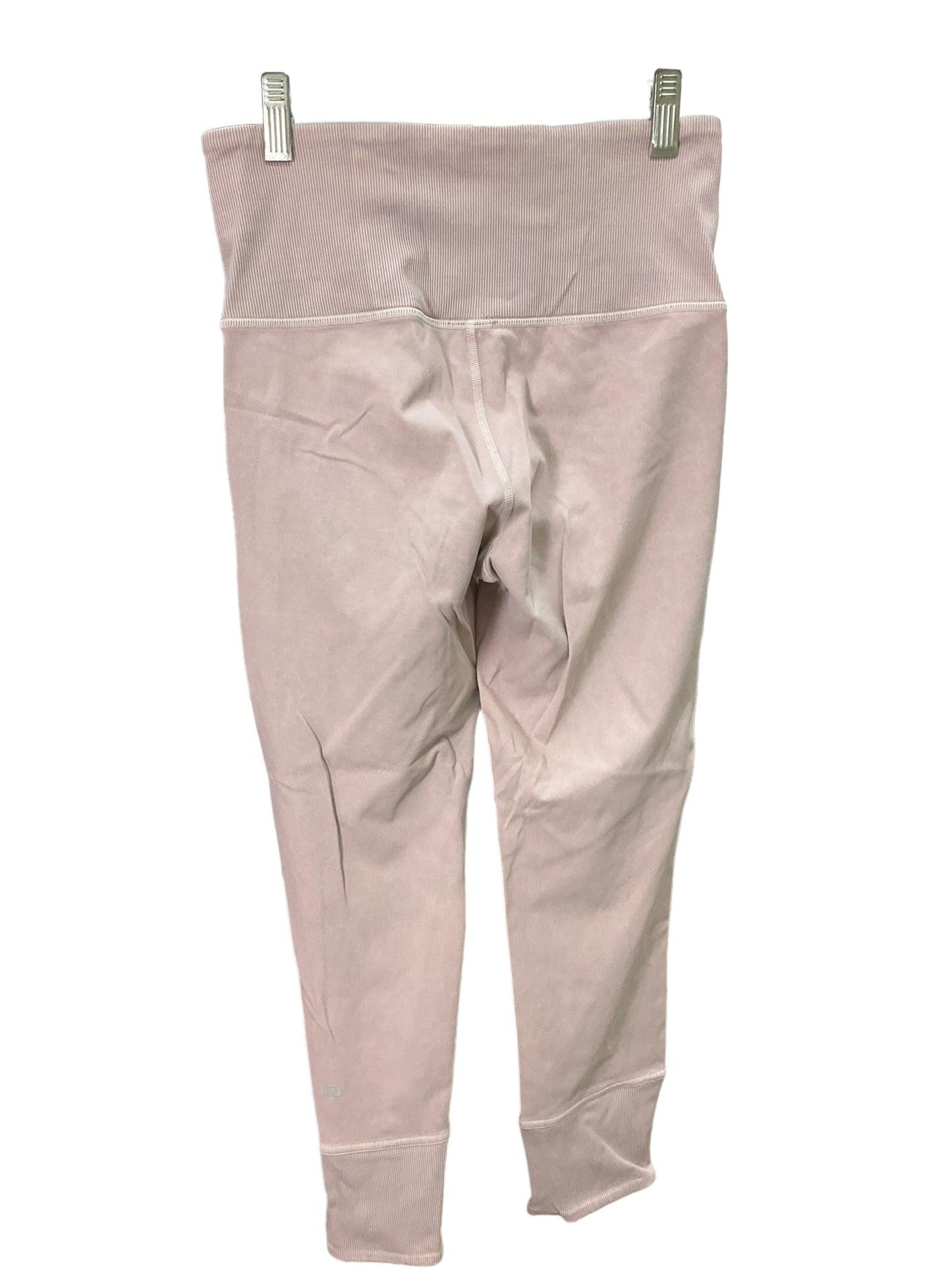 Athletic Capris By Lululemon In Pink, Size: 4