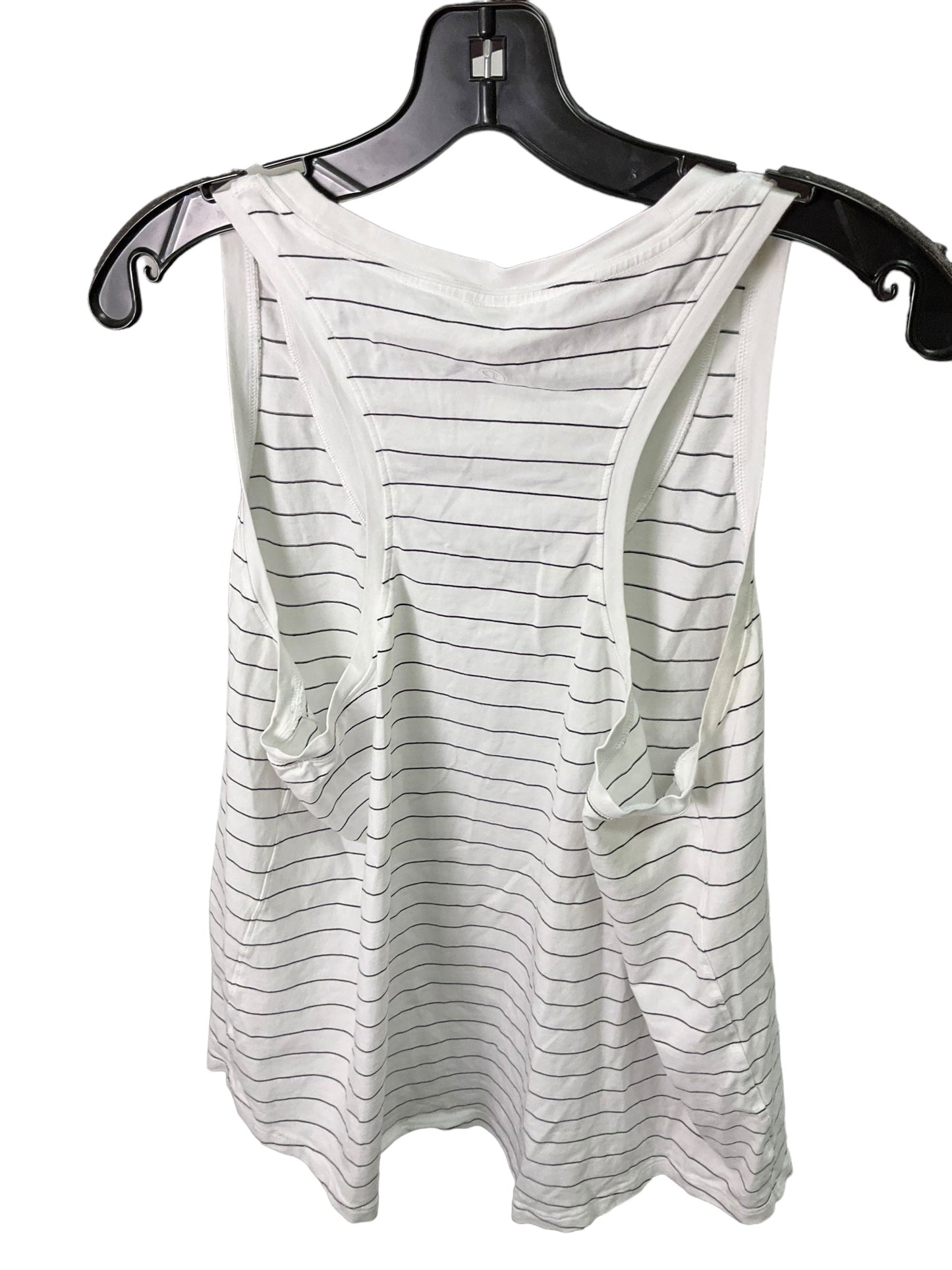 Athletic Tank Top By Lululemon In Striped, Size: L