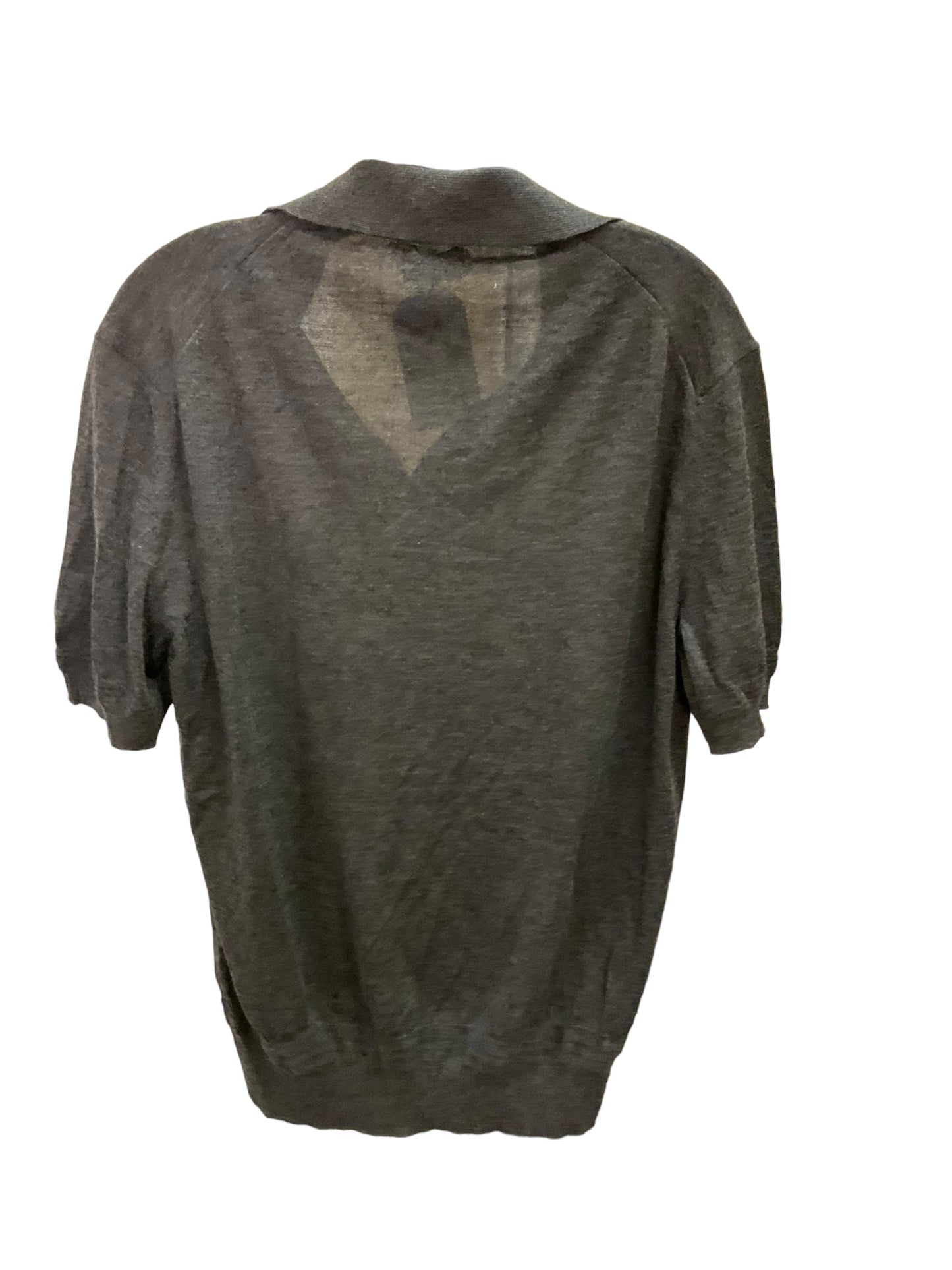 Top Short Sleeve Luxury Designer By Tom Ford In Grey, Size: M