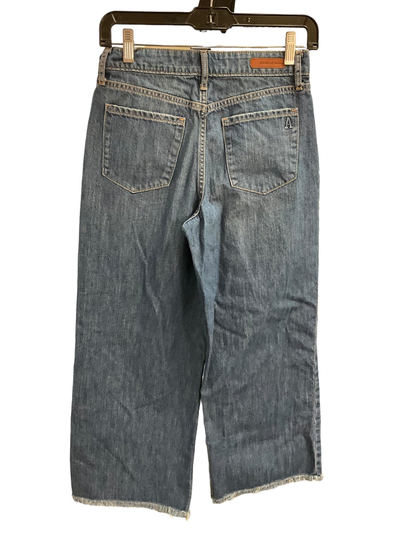 Jeans Wide Leg By Articles Of Society In Denim, Size: 2