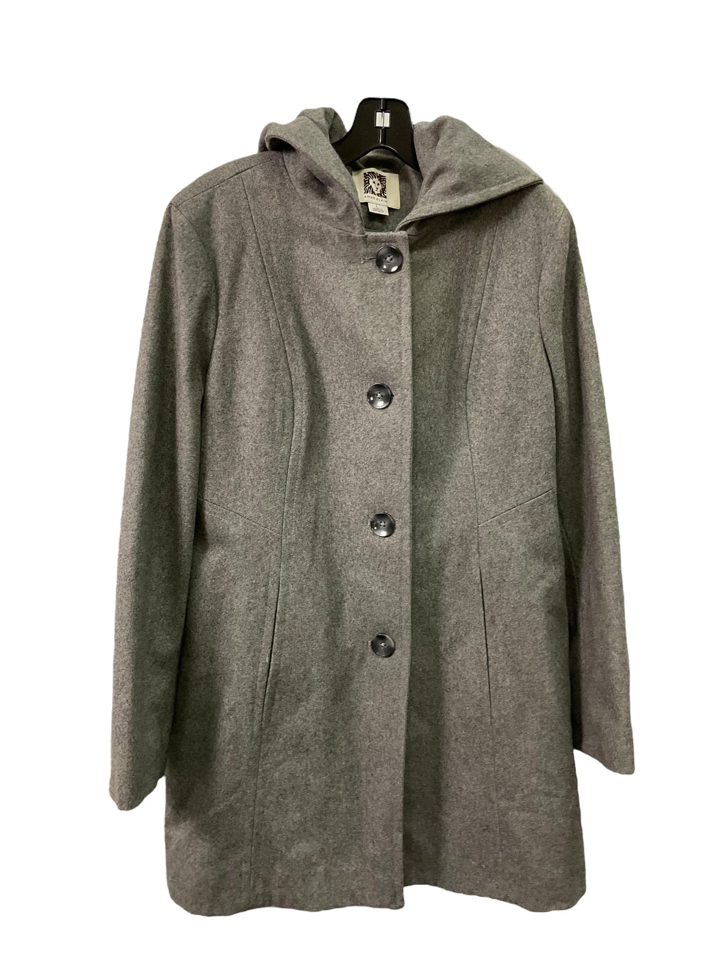 Coat Other By Anne Klein O In Grey, Size: L