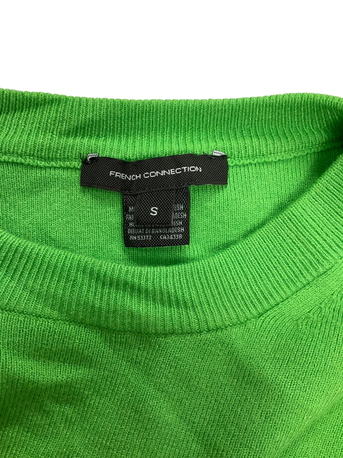 Top Short Sleeve By French Connection In Green, Size: S