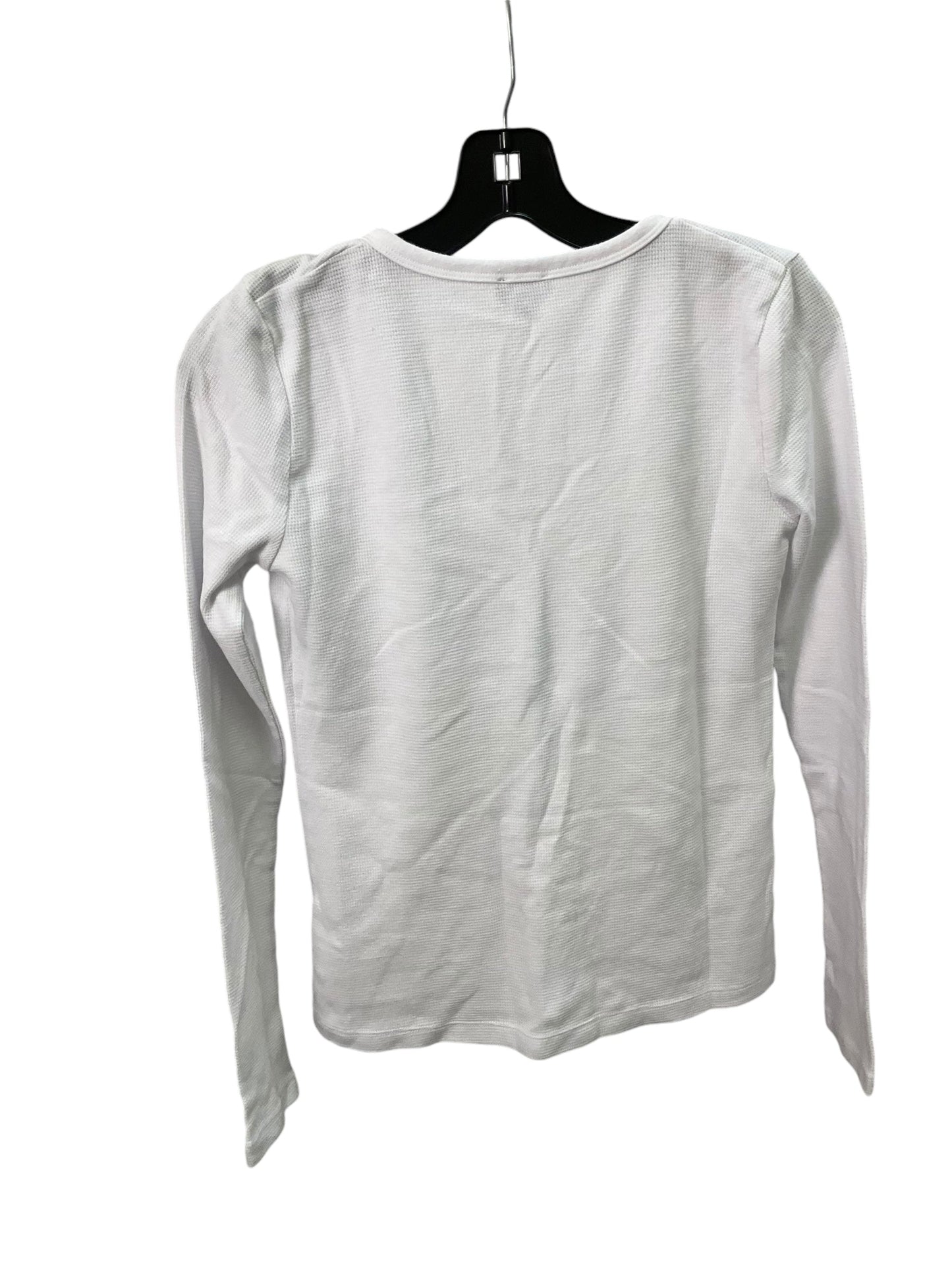 Top Long Sleeve Basic By Splendid In White, Size: Xs