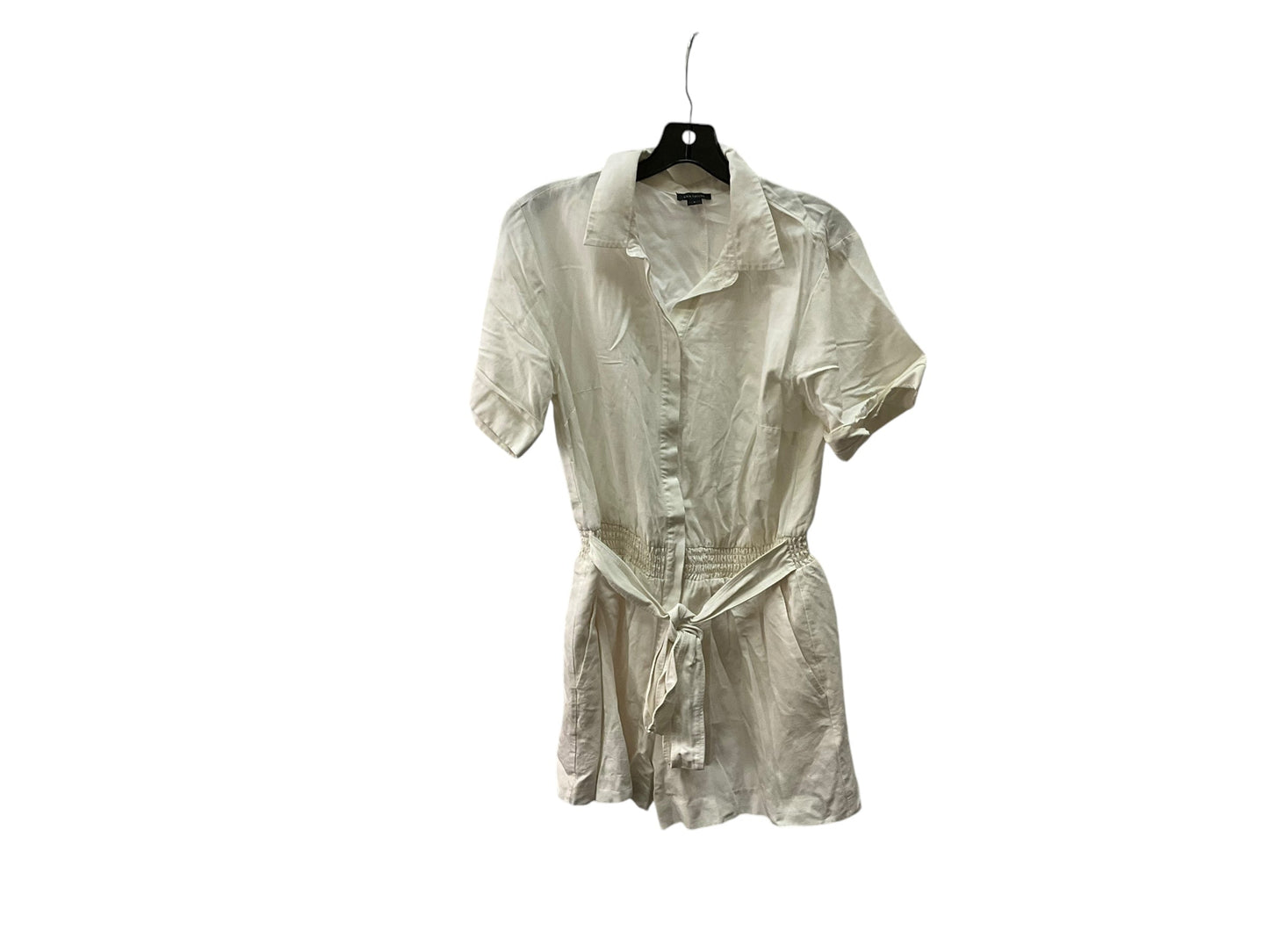 Romper By Ann Taylor In White, Size: M