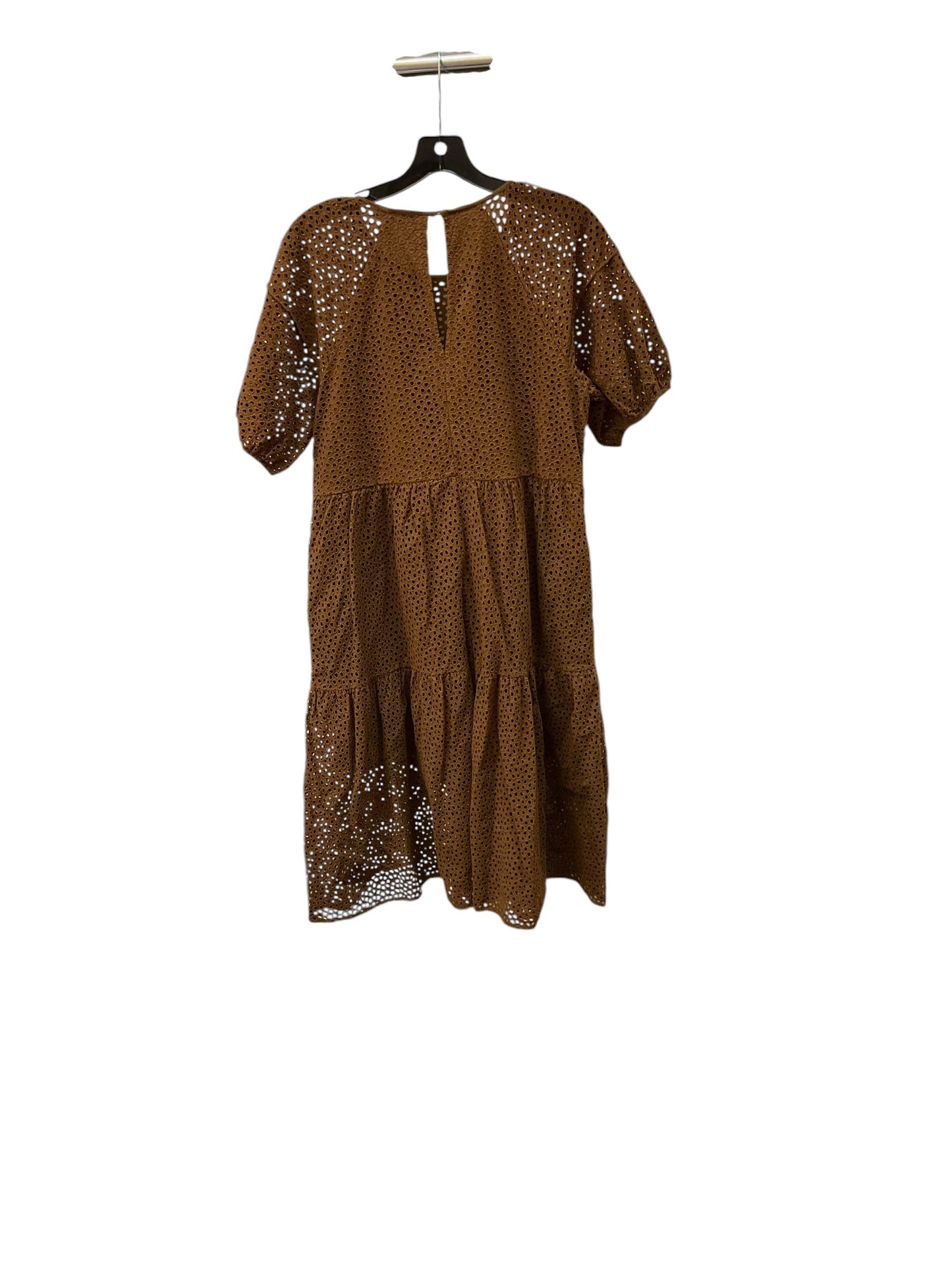 Dress Casual Midi By Everlane In Brown, Size: S