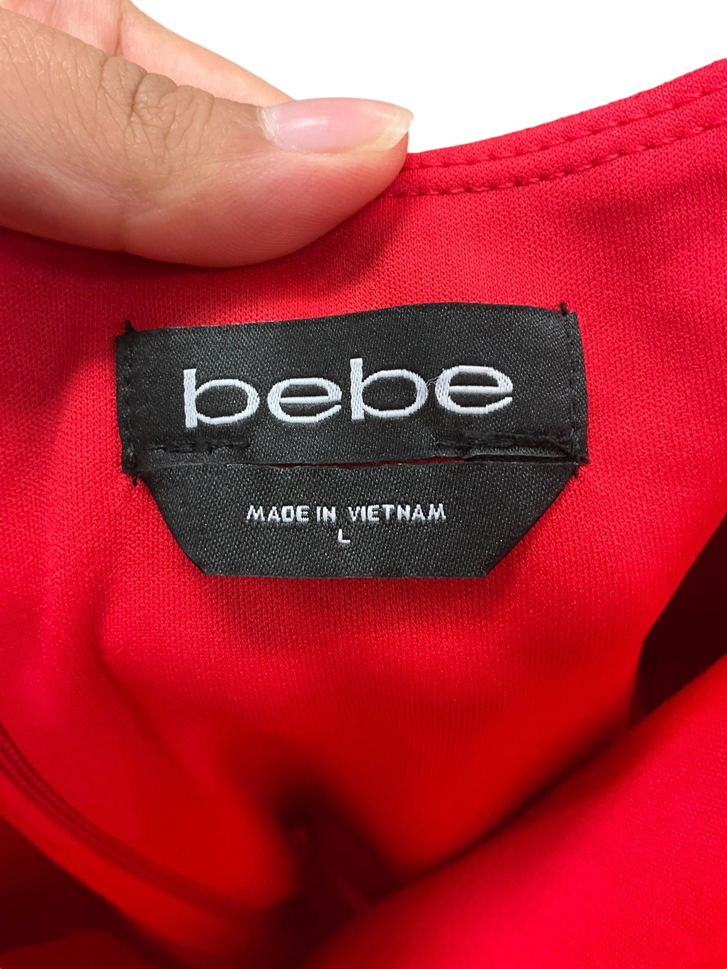 Jumpsuit By Bebe In Red, Size: L