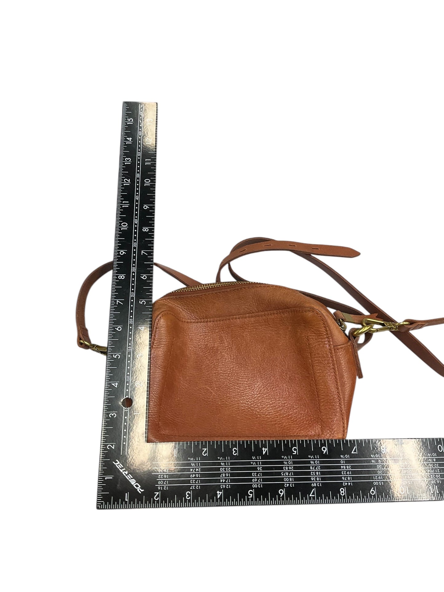 Crossbody Leather By Madewell, Size: Small