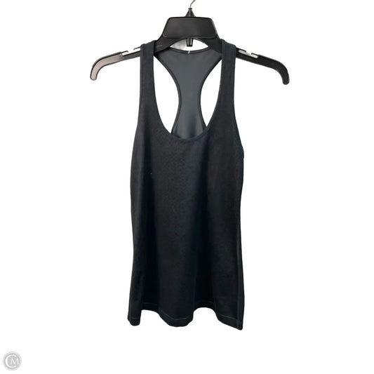 Athletic Tank Top By Lululemon In Black, Size: S