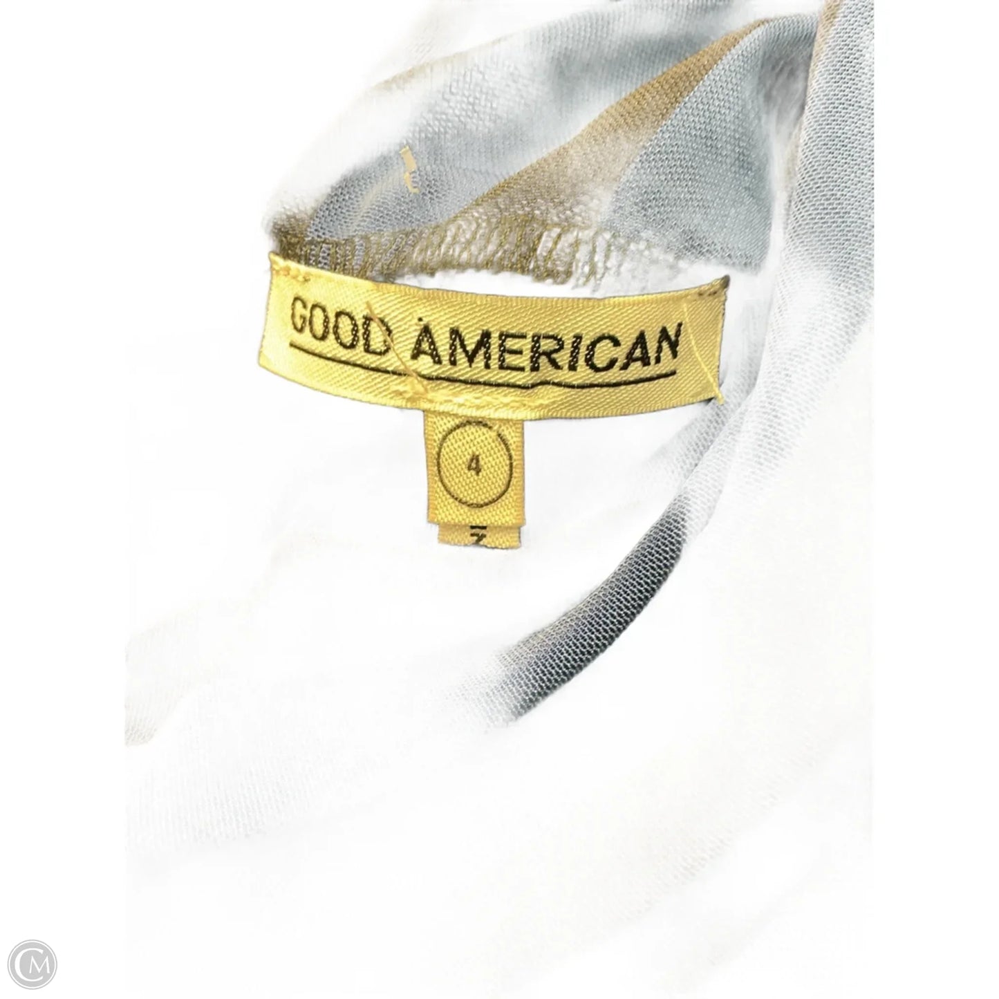 Dress Casual Midi By Good American In Striped Pattern, Size: M